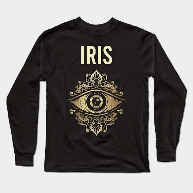 Iris Watching Long Sleeve T-Shirt by blakelan128